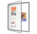Vitrine d'affichage extérieure Nobo Premium Plus - 12 feuilles