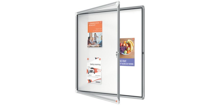 Vitrine d'affichage extérieure Nobo Premium Plus - 12 feuilles