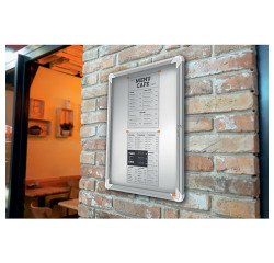 Indoor display case Nobo Premium Plus - 4 sheets