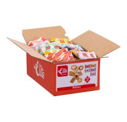 Biscuits Relax assotiment Elite - Carton de 120