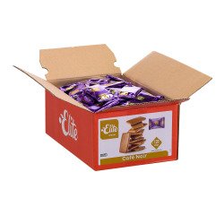 Biscuits Elite Café noir - Carton de 120