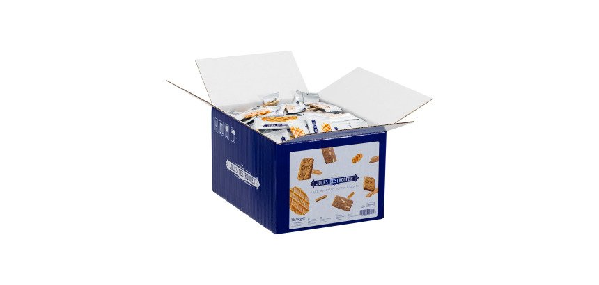 Biscuits Jules' Assorted Butter assortiment Jules Destrooper - Carton  de 300