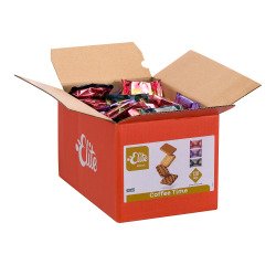 Biscuits Coffee Time assortiment Elite - Carton de 120 pièces