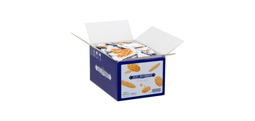 Galette fine au beurre Jules Destrooper - Carton de 150
