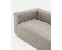 &lt;Canapé d'angle Blok 6 places beige 320 x 320 cm&gt;