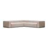 Canapé d’angle Blok 6 places beige 320 x 320 cm