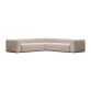 Canapé d’angle Blok 6 places beige 320 x 320 cm