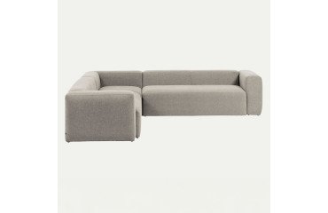 Hoekbank Blok 5-zits beige 320 x 290 cm