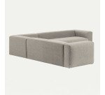 Canapé d’angle Blok 6 places beige 320 x 320 cm