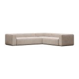 Canapé d’angle Blok 5 places beige 320 x 290 cm