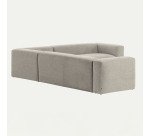 Canapé d’angle Blok 5 places beige 320 x 290 cm