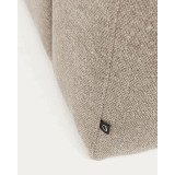 Canapé Blok 2 places méridienne droite beige 240 cm