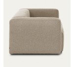 Canapé Blok 2 places beige 210 cm