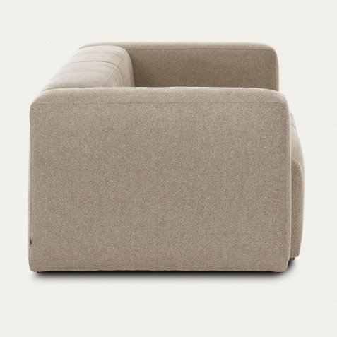 Canapé Blok 2 places beige 210 cm