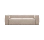 Canapé Blok 3 places beige 240 cm