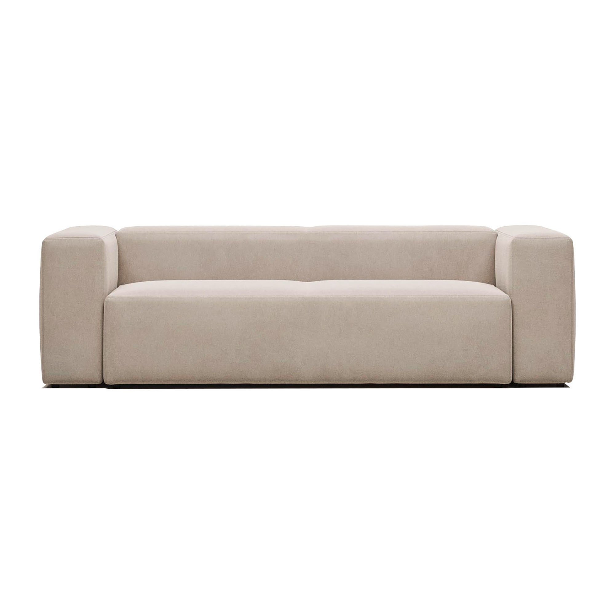 Canapé Blok 3 places beige 240 cm