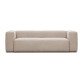 Canapé Blok 3 places beige 240 cm