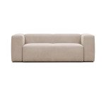 Canapé Blok 2 places beige 210 cm