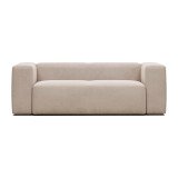 Canapé Blok 2 places beige 210 cm