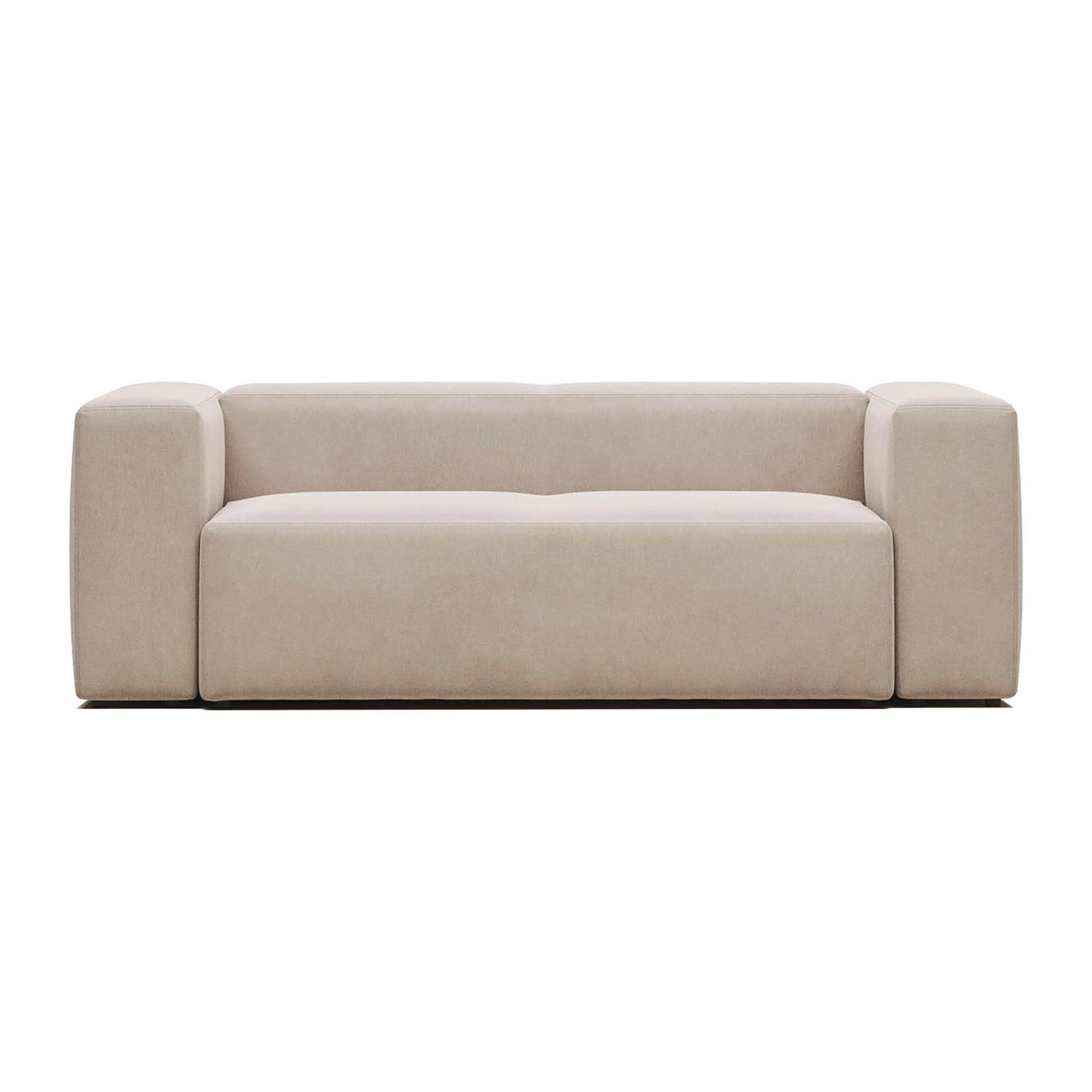 Canapé Blok 2 places beige 210 cm