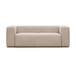 Canapé Blok 2 places beige 210 cm