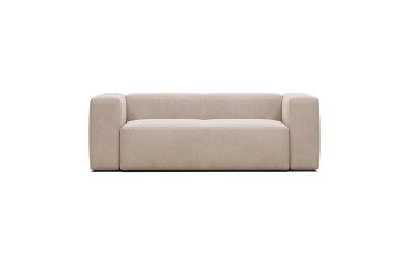 Canapé Blok 2 places beige 210 cm