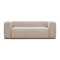 Canapé Blok 2 places beige 210 cm