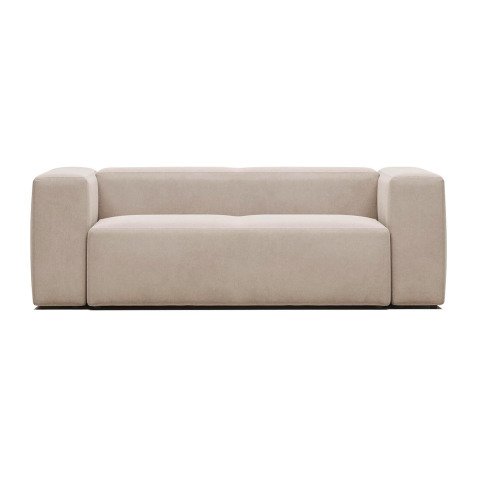 Canapé Blok 2 places beige 210 cm