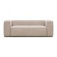 Canapé Blok 2 places beige 210 cm