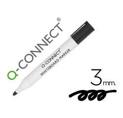 Rotulador q-connect pizarra blanca punta redonda 3 mm
