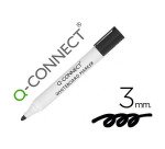 Rotulador q-connect pizarra blanca punta redonda 3 mm
