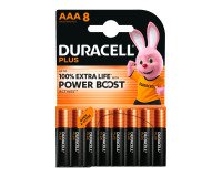 Duracell Plus - 8er-Pack Alkaline-Batterien AAA/LR03 - 1,5V