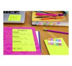 Post-it Bangkok Super Sticky Large  Notes 101 x 152 mm Assorted Colours Rectangular Ruled 3 Pads of 90 Sheets