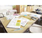 Post-it Sticky Notes 51 x 38 mm Energetic Assorted Colours 12 Pads of 100 Sheets