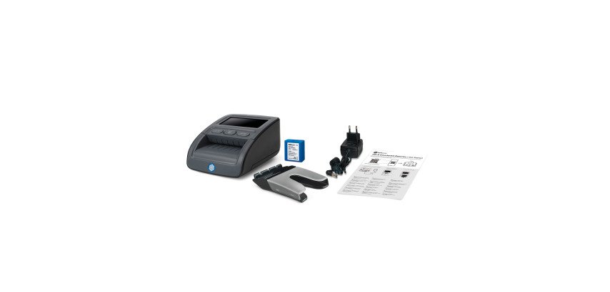 Pack Safescan 155-S: Counterfeit currency detector + battery + bill stacker