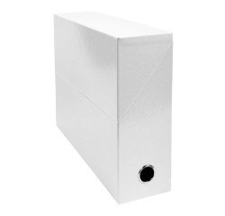 Caja de transferencia Exacompta Iderama®, lomo 9 cm, color blanco