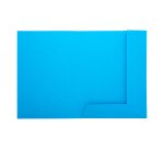 Subcarpetas con 2 solapas Exacompta Super 24 x 32 cm azul claro - Paquete de 50