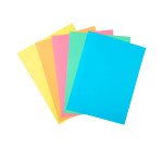 Subcarpetas Exacompta 1 solapa lateral 24 x 32 cm colores pastel surtidos- Pack de 100