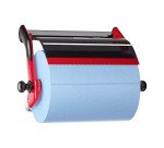 TORK Distributeur mural de papier nettoyant, rouge