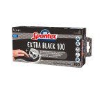 Gant en vinyle Extra Black, taille: L, noir - Boîte de 100 gants