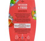 Infusion à froid saveur Fraise Melon Basilic Pagès - Boîte de 20 sachets