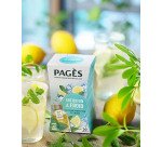 Infusion à froid saveur Menthe Citron Pagès - Boîte de 20 sachets