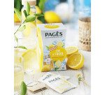 Thé à froid saveur Citron Pagès - Boîte de 20 sachets