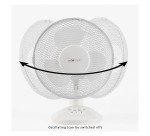 Ventilateur de table VL 3601, diamètre: 230 mm,