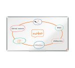 Tableau blanc laqué Premium+ 16/9e Nobo