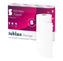 Essuie-tout Prestige, 3 couches, extra blanc