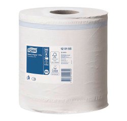 TORK Rouleau nettoyant multi-usage, 1 couche, 300 m, blanc