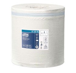 Poetspapier Tork M4 Reflex Advanced 1-laags 857 vel wit 473242