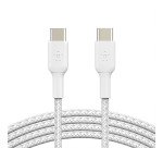 Belkin CAB004BT1MWH câble USB C USB C - 1 m blanc
