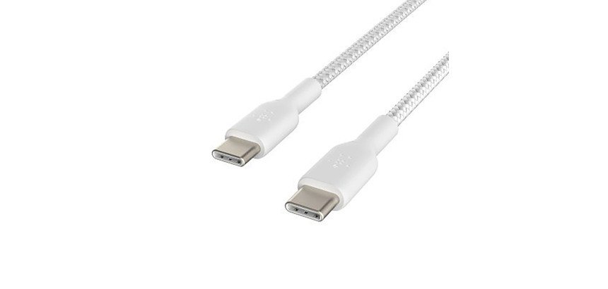 Belkin CAB004BT1MWH câble USB C USB C - 1 m blanc